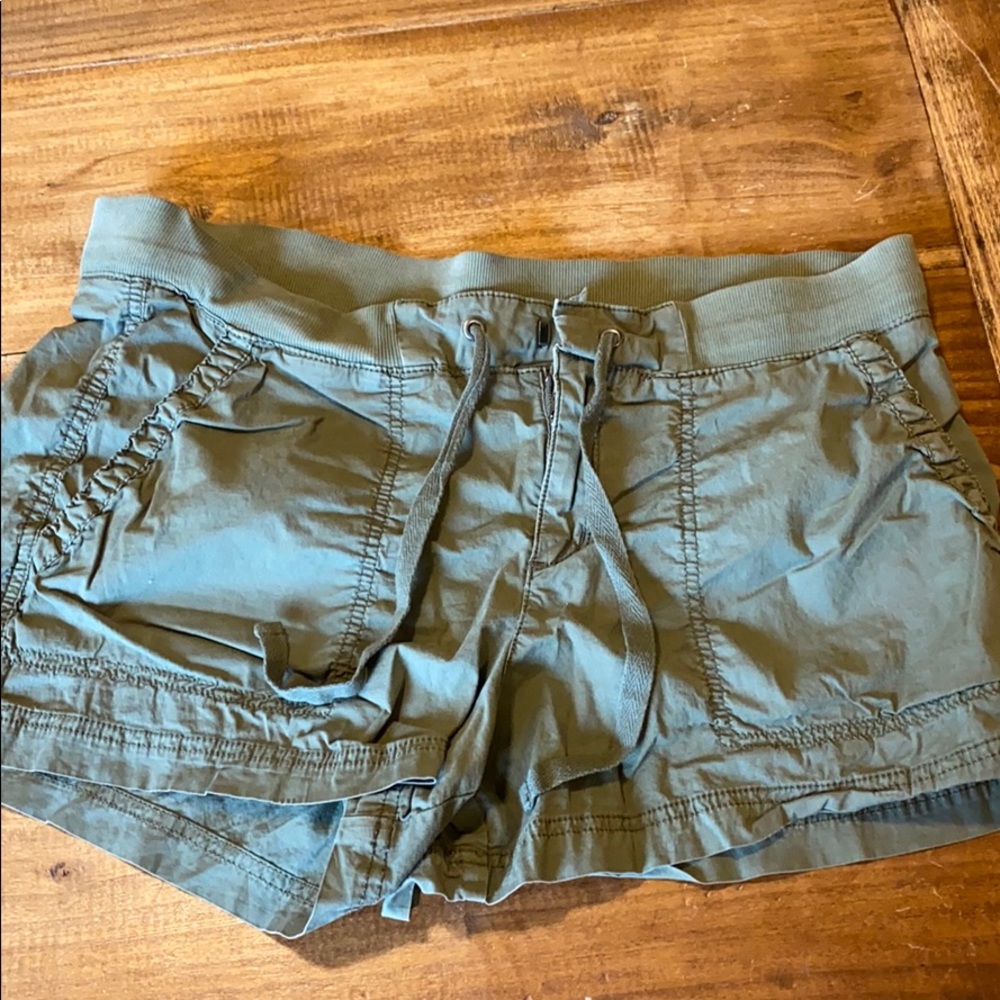 Green shorts